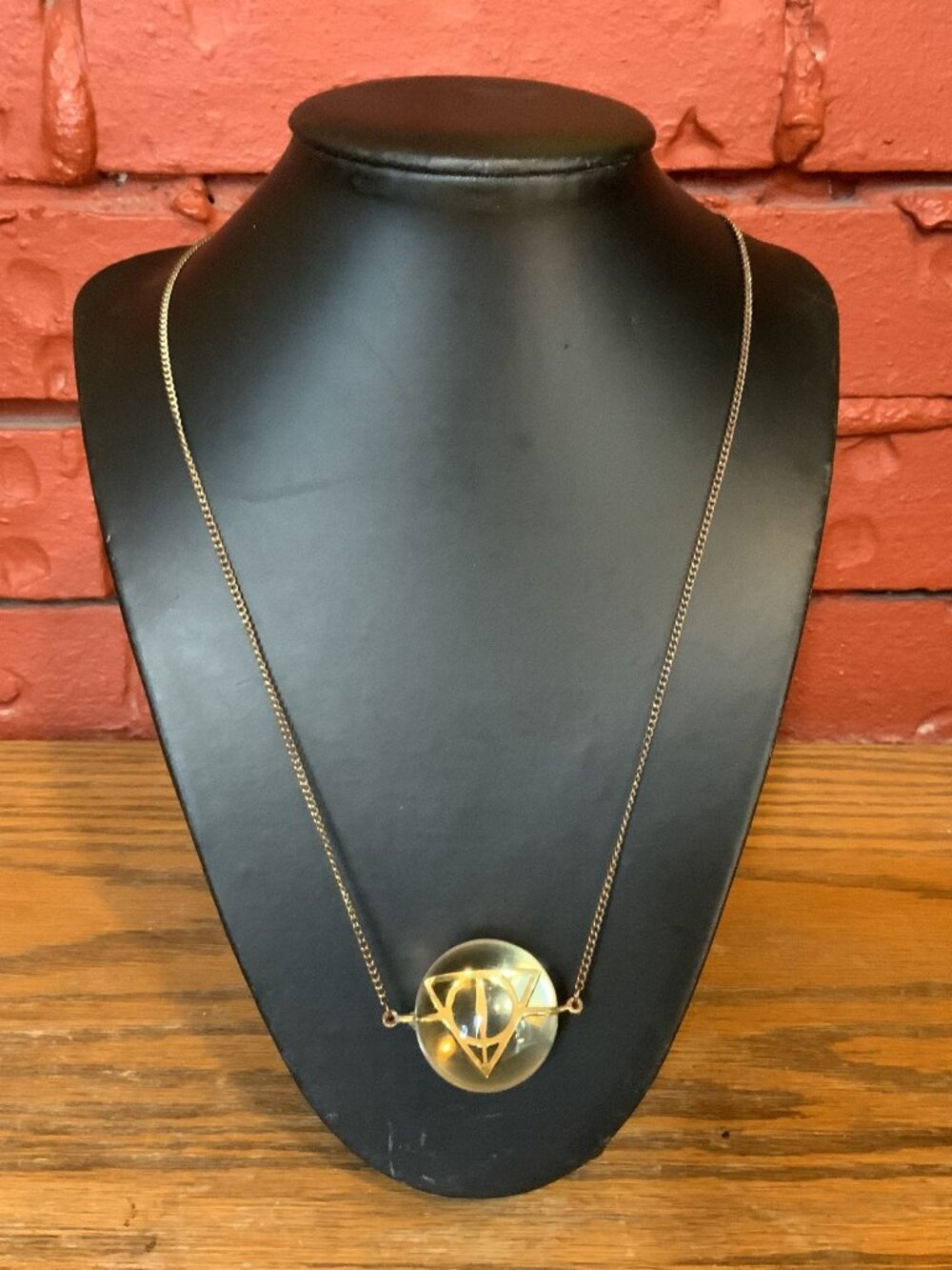 Harry Potter Bioworld Deathly Hallows Acrylic Bubble Necklace
